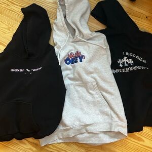 Obey hoodie, 3 hoodie bundle